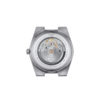 ⁦ساعة تيسو PRX أوتوماتيك – 40 ملم (أزرق خلية نحل – سوار جلد) | Tissot PRX Powermatic 80 Automatic – 40mm Blue Honeycomb Leather⁩ - الصورة ⁦2⁩