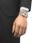 ⁦ساعة تيسو جنتلمان أوبن هارت أوتوماتيك – 40 ملم | Tissot Gentleman Open Heart Automatic – 40mm⁩ - الصورة ⁦5⁩