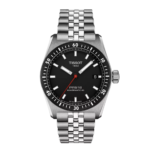 ساعة تيسو PR516 أوتوماتيك – 38 ملم (أسود) | Tissot PR516 Powermatic 80 Automatic – 38mm Black