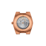 ⁦ساعة تيسو PRX أوتوماتيك – 40 ملم (أزرق × روز كولد) | Tissot PRX Powermatic 80 Automatic – 40mm Blue Rose Gold⁩ - الصورة ⁦3⁩