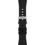 ⁦ساعة تيسو PRX أوتوماتيك – 40 ملم (أزرق – سوار مطاط) | Tissot PRX Powermatic 80 Automatic – 40mm Blue Rubber⁩ - الصورة ⁦3⁩