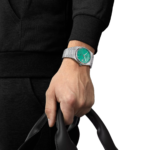 ⁦ساعة تيسو PRX أوتوماتيك – 40 ملم (أخضر) | Tissot PRX Powermatic 80 Automatic – 40mm Green⁩ - الصورة ⁦6⁩