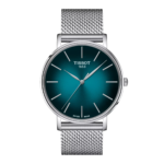 ساعة تيسو إيفريتايم كوارتز – 40 ملم (أخضر) | Tissot Everytime Quartz – 40mm Green