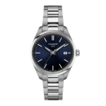 ساعة تيسو PR 100 كوارتز – 34 ملم (أزرق) | Tissot PR 100 Quartz – 34mm Blue