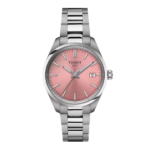 ساعة تيسو PR 100 كوارتز – 34 ملم (روز غولد) | Tissot PR 100 Quartz – 34mm Rose Gold