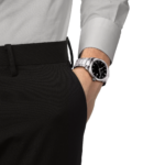 ساعة تيسو PR 100 كوارتز – 40 ملم (أسود) | Tissot PR 100 Quartz – 40mm Black