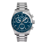 ساعة تيسو PR516 كرونوغراف كوارتز – 40 ملم (أزرق) | Tissot PR516 Chronograph Quartz – 40mm Blue