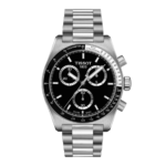 ساعة تيسو PR516 كرونوغراف كوارتز – 40 ملم (أسود) | Tissot PR516 Chronograph Quartz – 40mm Black