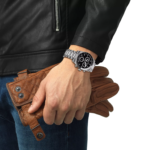 ساعة تيسو PR516 كرونوغراف كوارتز – 40 ملم (أسود) | Tissot PR516 Chronograph Quartz – 40mm Black