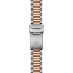 ساعة تيسو PR516 كرونوغراف كوارتز – 40 ملم (أسود × روز غولد) | Tissot PR516 Chronograph Quartz – 40mm Black & Rose Gold