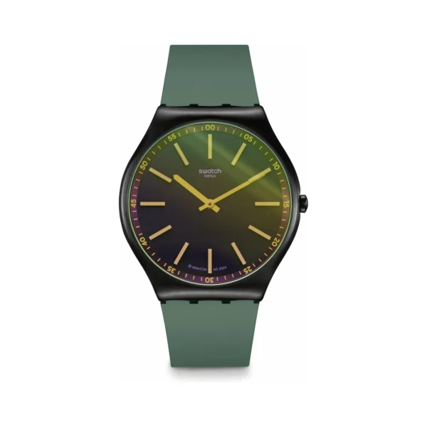 ساعة سواتش سكين – جرين فيجن SS07B112 | Swatch Skin Green Vision SS07B112
