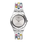 سباركلانس – SPARKLANCE YLS196G | ساعة Swatch ستانلس ستيل مرصعة بالكريستال