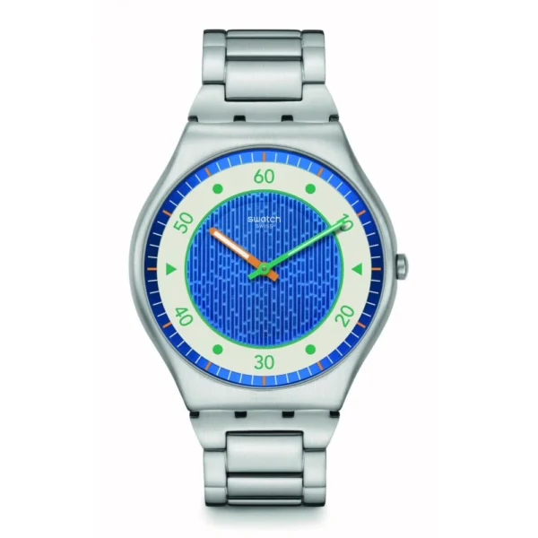 سواش سكين – سبلاش دانس SS07S143G | Swatch Skin Splash Dance 42mm ستانلس ستيل