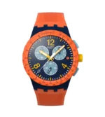كامو فلاش – CAMO FLASH SUSI400 | ساعة Swatch سيليكون برتقالي