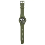 ناثينغ بيسيك أبوت غرين – NOTHING BASIC ABOUT GREEN SUSG406 | ساعة Swatch سيليكون أخضر