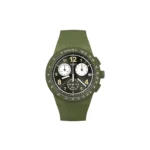 ناثينغ بيسيك أبوت غرين – NOTHING BASIC ABOUT GREEN SUSG406 | ساعة Swatch سيليكون أخضر