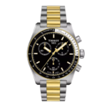 ساعة تيسو PR516 كرونوغراف كوارتز – 40 ملم (أسود) | Tissot PR516 Chronograph Quartz – 40mm Black