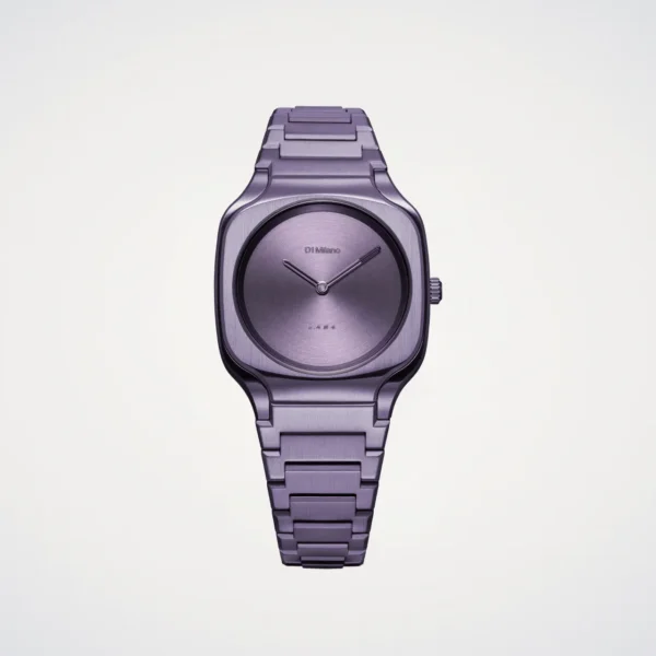D1 Milano Square Disco Purple – ساعة سكوير بنفسجية 32 ملم ستانلس ستيل | SQBL02