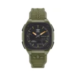 ساعة أديداس أورجينالز AOST22547 – adidas Originals Unisex باللون الأسود والأخضر