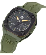 ساعة أديداس أورجينالز AOST22547 – adidas Originals Unisex باللون الأسود والأخضر