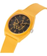 ساعة أديداس أورجينالز AOST22564 – adidas Originals Unisex باللون الأسود والأصفر