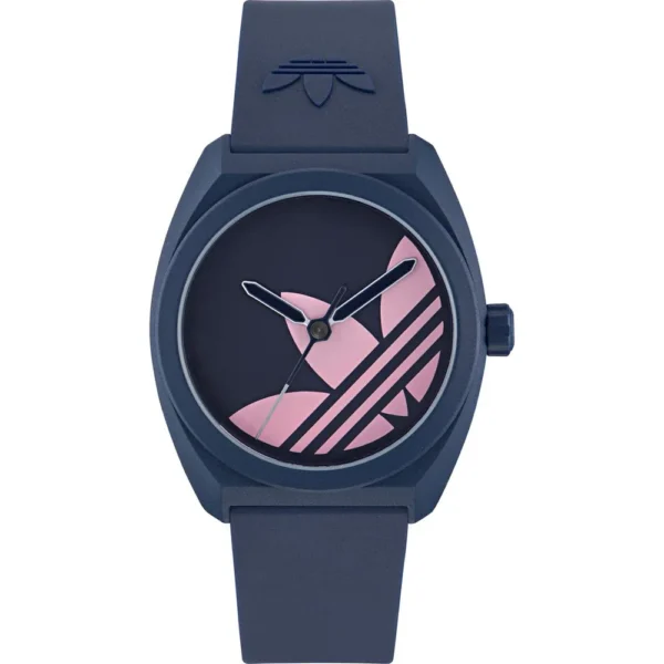 ساعة أديداس أورجينالز بروجيكت ثري زرقاء داكنة – Adidas Originals Project Three Dark Blue Watch AOST25545