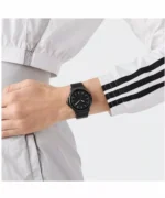 ساعة أديداس Expression Three للجنسين Adidas Expression Three Unisex Watch ستانلس ستيل أسود AOFH25504