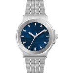 ساعة أديداس Expression Three للجنسين Adidas Expression Three Unisex Watch قرص أزرق عقارب فضية AOFH25505
