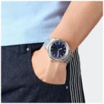 ساعة أديداس Expression Three للجنسين Adidas Expression Three Unisex Watch قرص أزرق عقارب فضية AOFH25505