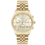 ساعة نسائية رياضية ذهبية USPA2040-04 – U.S. Polo Assn. Sport Quartz Watch 38mm Gold Dial
