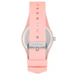 ساعة نسائية رياضية وردية USPA2101-01 – U.S. Polo Assn. Sport Quartz Watch 35mm Pink Dial & Silicone Strap