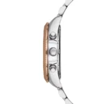 ساعة نسائية رياضية USPA2040-02 – U.S. Polo Assn. Sport Quartz Watch 38mm Silver Dial Rose Gold & Grey
