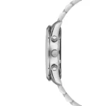 ساعة نسائية رياضية USPA2040-06 – U.S. Polo Assn. Sport Quartz Watch 38mm Silver Dial Metallic Grey