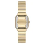 ساعة نسائية فاخرة USPA2100-03 – U.S. Polo Assn. Dress Quartz Watch 28x34mm Pearl Dial Gold