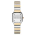 ساعة نسائية فاخرة USPA2100-04 – U.S. Polo Assn. Dress Quartz Watch 28x34mm Green Dial Gold & Grey