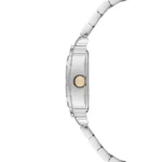 ساعة نسائية فاخرة USPA2100-04 – U.S. Polo Assn. Dress Quartz Watch 28x34mm Green Dial Gold & Grey