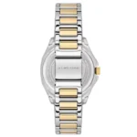 ساعة نسائية كلاسيكية مرصعة USPA2088-04 – U.S. Polo Assn. Classic Quartz Watch 32x39mm Green Dial Gold & Grey