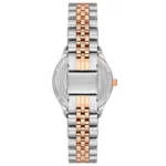 ساعة نسائية كلاسيكية USPA2061-03 – U.S. Polo Assn. Classic Quartz Watch 32mm Silver Dial Rose Gold & Grey