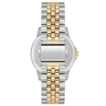 ساعة نسائية كلاسيكية USPA2076-08 – U.S. Polo Assn. Classic Quartz Watch 34mm Metallic Gray Dial Gold & Grey