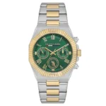 ساعة يو إس بولو أساِن رجالية كلاسيكية USPA1128-06 – US Polo Assn Classic Men’s Watch Green Dial Two-Tone 40mm