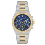 ساعة يو إس بولو أساِن رجالية كلاسيكية USPA1128-07 – US Polo Assn Classic Men’s Watch Navy Blue Dial Two-Tone 40mm