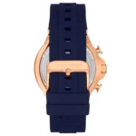 ساعة يو إس بولو أسيـن USPA1076-04 رجالية رياضية – U.S. Polo Assn. Men’s Sport Watch 44mm Rose Gold Navy Blue Silicone