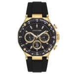 ساعة يو إس بولو أسيـن USPA1076-05 رجالية رياضية – U.S. Polo Assn. Men’s Sport Watch 44mm Gold Black Silicone