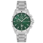 ساعة يو إس بولو أسيـن USPA1079-02 رجالية رياضية – U.S. Polo Assn. Men’s Sport Watch 42mm Green Dial Steel