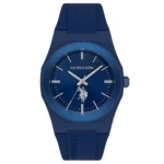 ساعة يو إس بولو أسيـن USPA1083-04 رجالية رياضية – U.S. Polo Assn. Men’s Sport Watch 40mm Navy Blue Silicone