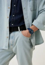 ساعة يو إس بولو أسيـن USPA1083-04 رجالية رياضية – U.S. Polo Assn. Men’s Sport Watch 40mm Navy Blue Silicone