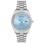 ساعة يو إس بولو أسيـن USPA1100B-05 رجالية كلاسيكية – U.S. Polo Assn. Men’s Classic Watch 42mm Turquoise Dial Steel