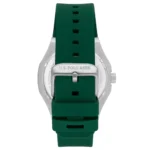 ساعة يو إس بولو أسيـن USPA1106-02 رجالية رياضية – U.S. Polo Assn. Men’s Sport Watch 42mm Green Silicone