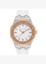 ساعة يو إس بولو أسيـن USPA1106-04 رجالية رياضية – U.S. Polo Assn. Men’s Sport Watch 42mm White Silicone