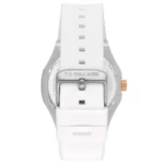 ساعة يو إس بولو أسيـن USPA1106-04 رجالية رياضية – U.S. Polo Assn. Men’s Sport Watch 42mm White Silicone